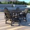 Highwood Usa Hamilton 5pc Round Counter Height Outdoor Patio Furniture Dining Set AD-CNA48-ACE - alternate 2